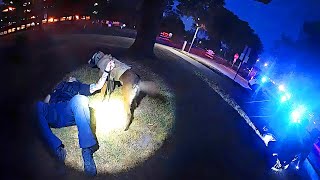 Officer Gets Crushed by Suspect’s Vehicle During Intense Police Chase [upl. by Rufus]