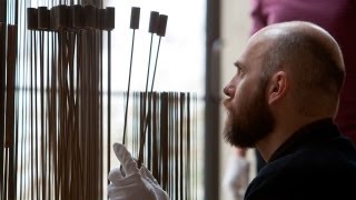 Cornell Avant Garde Ensemble performs on Bertoia sculptures [upl. by Clemens436]