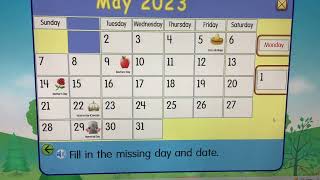 Starfall Make A Calendar May 2023 [upl. by Todhunter853]