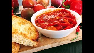 Peperonata  Ricetta facilissima  Sweet Pepper Stew [upl. by Jarrid]