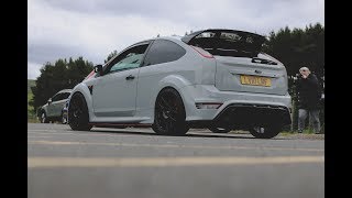 SYVECS MK2 FOCUS RS 640BHP  BOOST ACCELERATION AND SCREAMER PIPE [upl. by Anilehs]