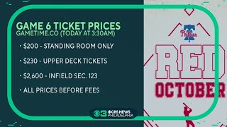 Phillies vs Diamondbacks Tickets for Game 6 at Citizens Bank Park [upl. by Oiciruam]