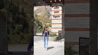 Rohtang pass atal tunnel nature enjoylife supportmychannel 😍😍🤘 [upl. by Ethben425]