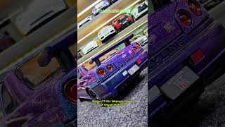 GTR R34 Midnight Purple King JDM Diecast Scale 124 Highly recommended for collection r34 jdm [upl. by Ailil]