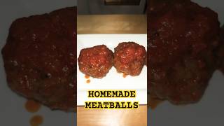 Homemade Meatballs 🍝🔥  Juicy amp Delicious Shorts [upl. by Solegnave]