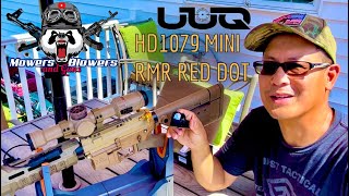 UUQ Mini Reflex Red Dot Sight Rifles Pistols amp Shotguns 2MOA RMR 20mm Picatinny Waterproof 10 meters [upl. by Vyner806]