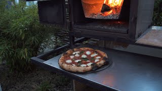 Pizza maison  Cuisson four à tarte flambée [upl. by Bren]