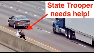 MN State Troopers “Officer needs help” [upl. by Ahsla]