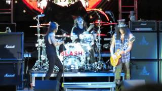 Slash live Mr Brownstone  Meadowbrook in New Hampshire 7152013 [upl. by Aldos671]