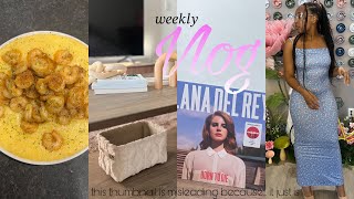 WEEKLY VLOG ♡  huge amazon unboxing  yapping about my apartment  bob the builder better watch out [upl. by Knitter]