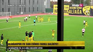 Aliağaspor FK’dan Evinde Farklı Galibiyet [upl. by Eben527]