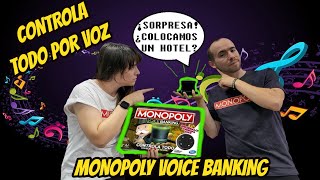 🎲 Monopoly VOICE BANKING 🎲 CONTRÓLALO con la VOZ 🎩 [upl. by Adnaram]