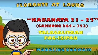 FLORANTE AT LAURA  KABANATA 2125 SAKNONG 264  323 [upl. by Bloch]