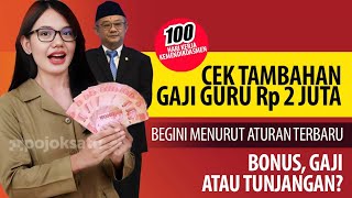 ini toh tunjangan tambahan 2000000 untuk guru honorer swasta simak jangan sampai terlewat [upl. by Turnheim]