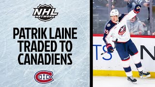 Patrik Laine Traded From Blue Jackets to Canadiens [upl. by Tiduj]