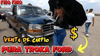 te muestro puras camionetas en venta torcas ford f150 mamalonas en el tianguis venta de carpio [upl. by Aehtna118]