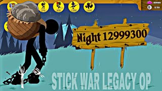 Night 12999300 Surviors Unlock Giant Enslaved Final Boss  Stick War Legacy [upl. by Ahseiuqal103]