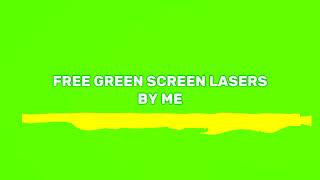 Free Uncopyrighted Green Screen Lasers  Pro Tips for Epic Edits [upl. by Sirdna]