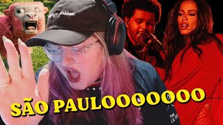 SÃO PAULOOOOOOOOO THE WEEKND FEAT ANITTA E TRAILER DO FILME MINECRAFT  Cortes da Bel [upl. by Lillis]