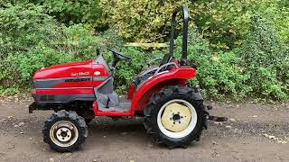 Mitsubishi MT160 4WD Compact Tractor [upl. by Inaniel]