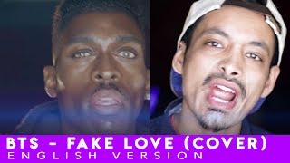 BTS  Fake Love Jason Ray English Cover  Lyrics [upl. by Erdreid853]