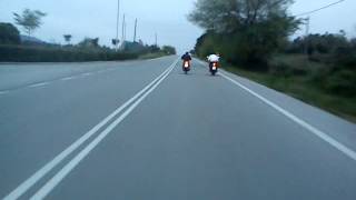 MODENAS XCITE VS MODENAS GT [upl. by Block]