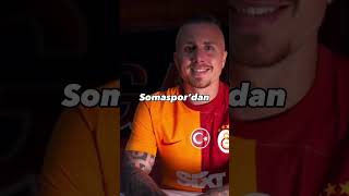 Galatasaray Angelino’yu böyle tanıttı🔥 football keşfet angelino [upl. by Ocsecnarf]