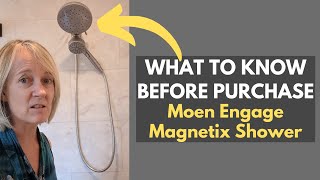 REVIEW of the Moen Engage Magnetix ShowerTub Features PROs amp CONs [upl. by Nnylanna]