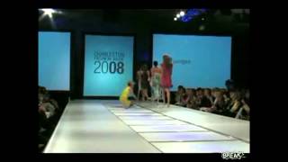 Models Falling Down on the Runway part 1 [upl. by Shig]