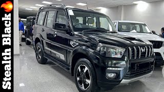 2024 Mahindra Scorpio Classic S11 Top Model Stealth Black 😱 😲  Down Payment ✔️  Full Details 🤯 [upl. by Nevets]