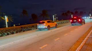 Fort Lauderdale beach by Night I Florida [upl. by Parrish]