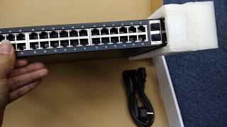 Unboxing Edge Switch 48 Port Lite [upl. by Allenod67]