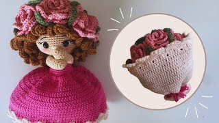 Boneca Buquê amigurumi  a mais vendável  Débora Travasso [upl. by Patric]