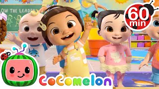 The Stretching and Exercise Song with Nina and JJ  Cocomelon Nursery Rhymes for Kids [upl. by Occor]