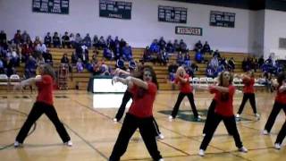 Berlin High School Cheer and Stunt Hip Hop 2012 [upl. by Buskirk]