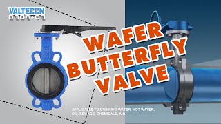 Wafer Butterfly Valve  VALTECCN VALVE [upl. by Hermy203]