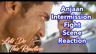 Anjaan Intermission Fight Scene Reaction  Suriya [upl. by Airekal]