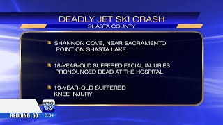 One dead one injured after jet ski collision on Shasta Lake [upl. by Notwen]