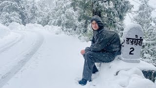 03rd Feb 2022  Fresh Snowfall ❄️ in Dalhousie  Watch Live amp Update of Dalhousie  snow himachal [upl. by Leunad]