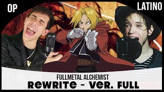 Fullmetal Alchemist Opening 4  Rewrite Español Latino VerFull [upl. by Aisats]