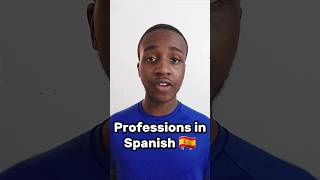 Professions in Spanish 🇪🇸 Vocabulary test easyspanish shorts youtube education spanish [upl. by Annoet]