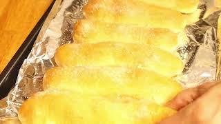 Easy homemade garlic breadsticks [upl. by Eisor]