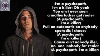 Slaughterhouse amp Yelawolf  Psychopath Killer feat Eminem Lyrics [upl. by Asteria]