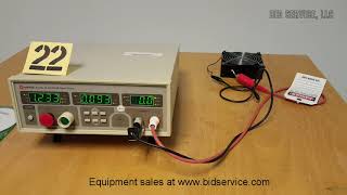 Quadtech Sentry 30 Hipot Tester 61269 [upl. by Oalsecnew729]