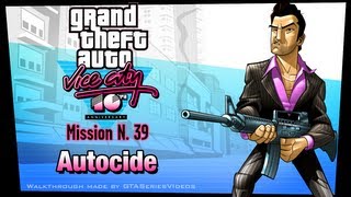 GTA Vice City  iPad Walkthrough  Mission 39  Autocide [upl. by Skell]