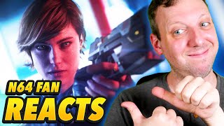 We REACT to Perfect Dark Gameplay Reveal  Impressions Xbox Showcase [upl. by Jezabelle]