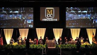 MCC Commencement 2016 Timelapse [upl. by Nayb]