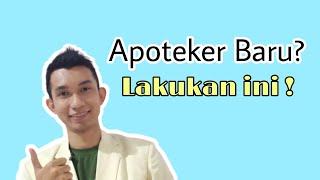 Tips untuk Apoteker Baru  Apoteker Zaini [upl. by Hugh]