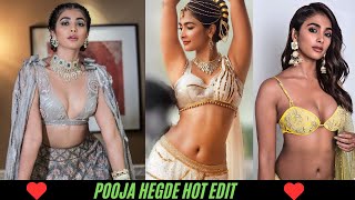 Pooja Hegde Navel Hot Edit  Pooja Hegde Hot Compliation  Pooja Hegde Hot Navel  pooja Hegde Songs [upl. by Novyat]