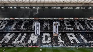 RECEBIMENTO HISTÓRICO DA FIEL E A UNIÃO DAS TORCIDAS em Corinthians 3  2 Porcada [upl. by Tada374]